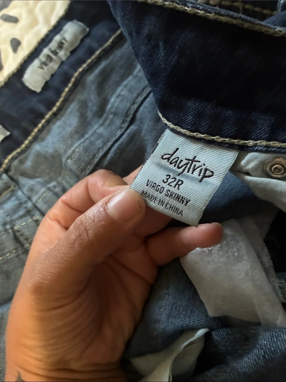 Daytrip Dark Blue Skinny Jeans